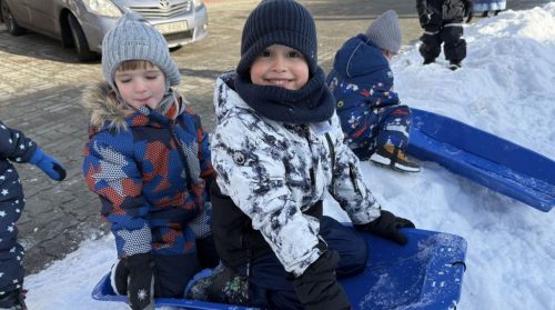 Zabawa na świeżym powietrzu - grudzien 2025 r